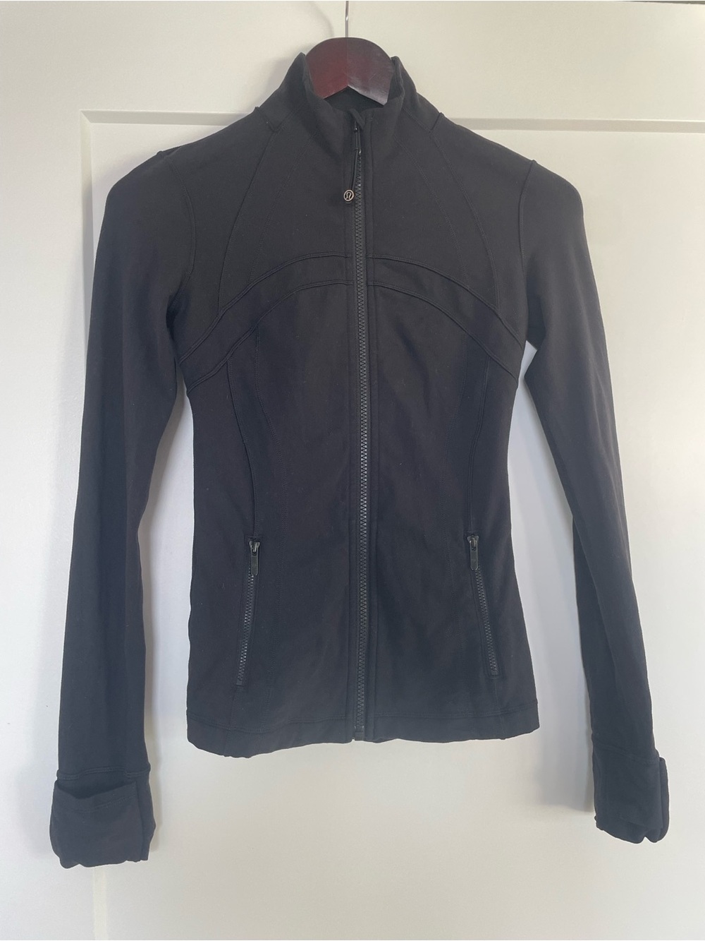 Lululemon Define Black Zip-Front Jacket
